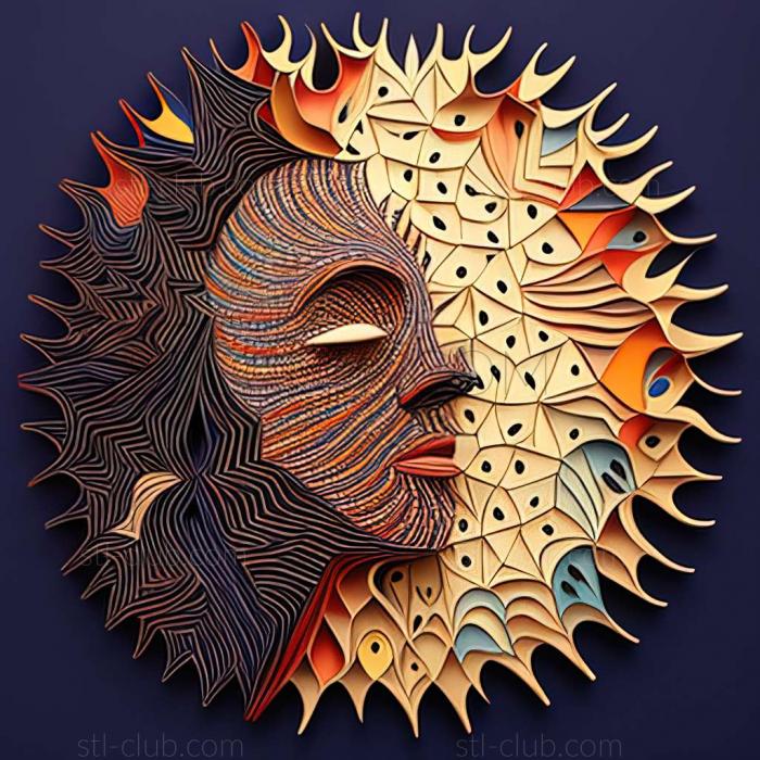 3D model Fred Tomaselli (STL)